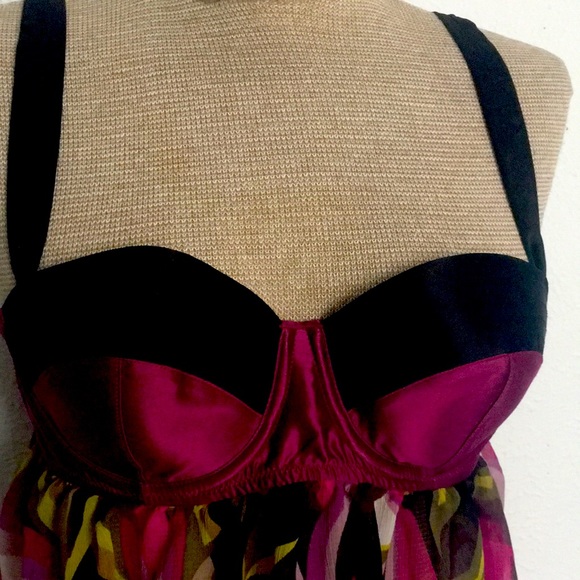 Missoni for Target digital floral print chemise Sz S - Picture 3 of 7